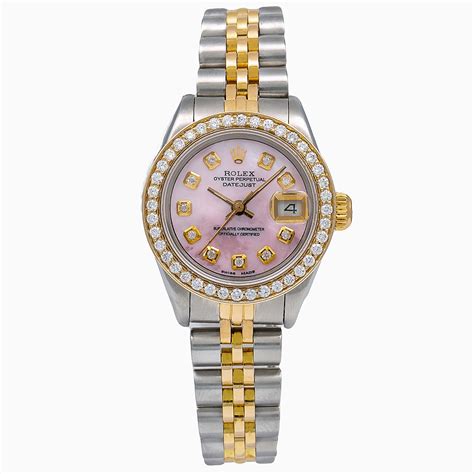 rolex lady pink oyster|rolex oyster perpetual datejust pink.